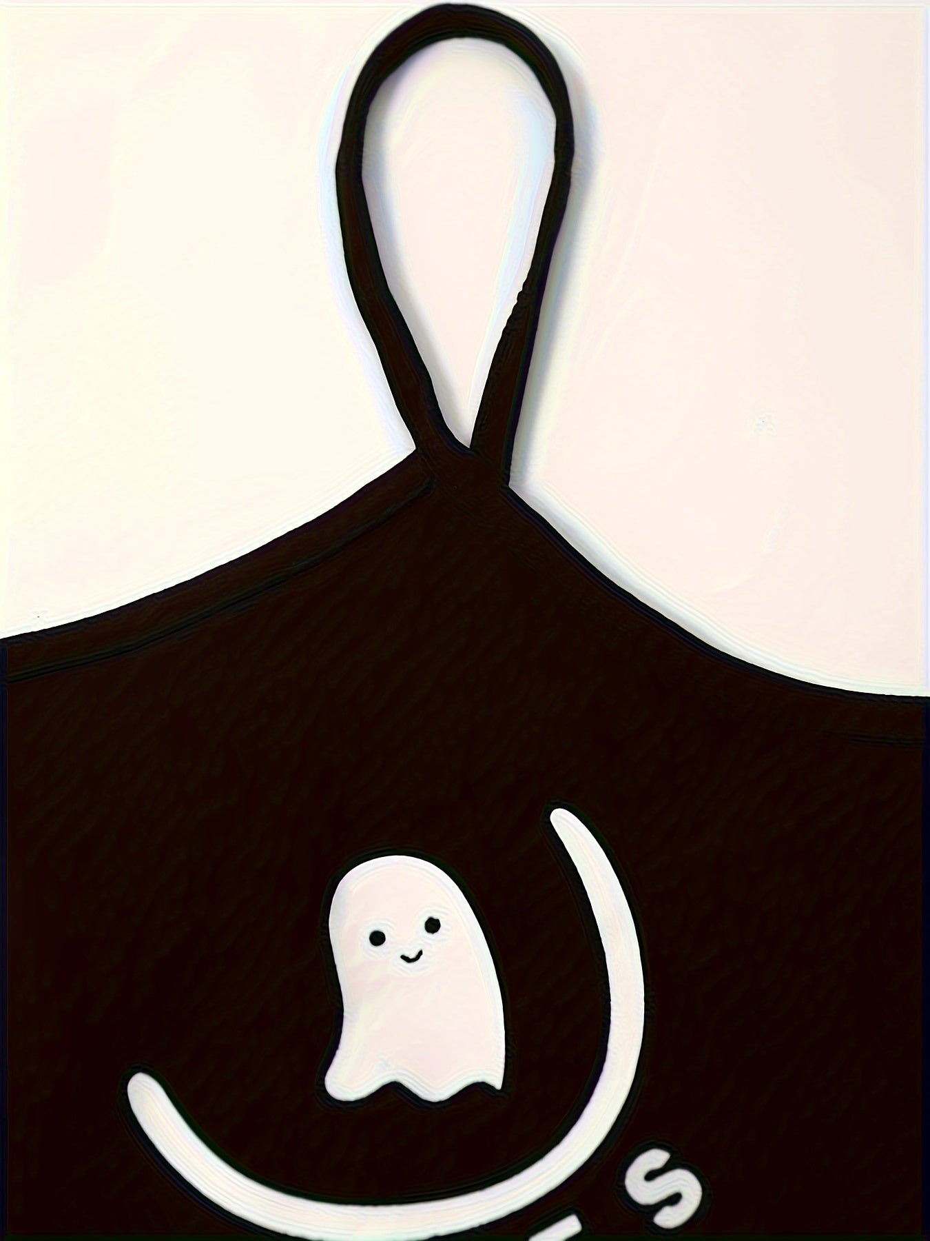Cartoon Ghost Print Pajama Set, Comfy Casual Crew Neck Cami Top & Elastic Waistband Shorts, Women's Sleepwear & Loungewear